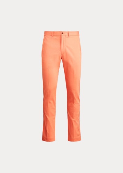 Pantalones Chinos Ralph Lauren Hombre Naranjas - Slim Fit Stretch - NLXTH5261